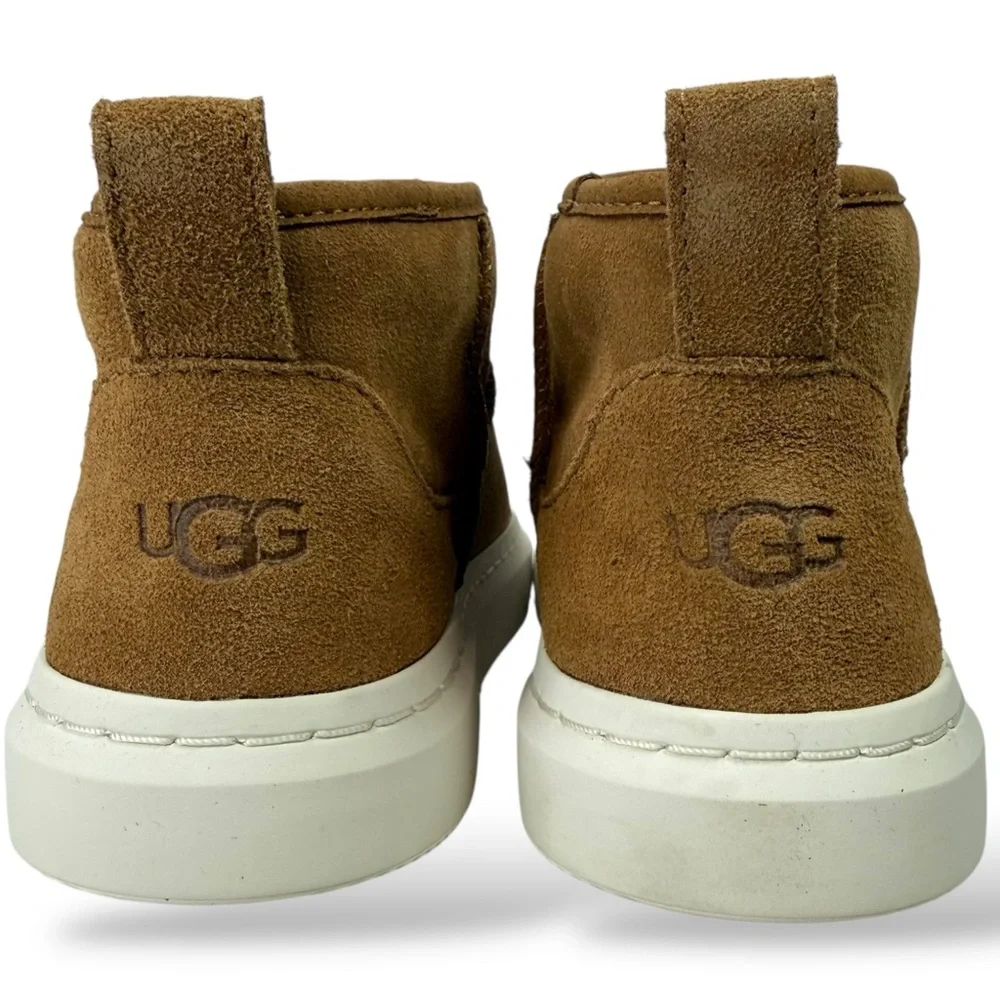 UGG Alameda Mini Boot Chestnut Size 5 Cozy Shearling Cabincore
